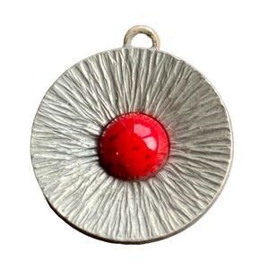 Vintage mid century Jerjen Jensen Modernist charm pendant